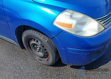 2007 Nissan Versa 1.8S z USA, uszkodzony, nr VIN 3N1BC13E47L439909